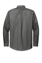 Load image into Gallery viewer, Brooks Brothers® Wrinkle-Free Stretch Pinpoint Shirt - Deep Black
